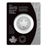 2024 1oz Silver Coin – Treasured Silver Maple Leaf First Strikes: Polar Bear Privy