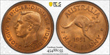 1951 Halfpenny PL MS65RD