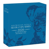 2020 Australian Koala Incused High Relief 1oz Silver Coin