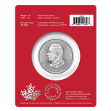 2025 1oz Canada Treasured Maple Leaf - Year of the Snake Privy Mark .9999 Silver BU Coin (in Card)