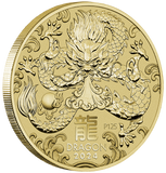 2024 Lunar Year of the Dragon $1 PNC