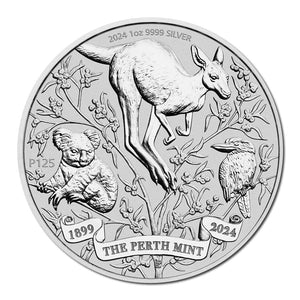 2024 The Perth Mint’s 125th Anniversary 1oz Silver Bullion Coin