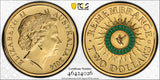 2014 C Mintmark $2 Green Peace Dove Remembrance Coin MS69