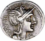 Rome Porcia, Silver Denarius 110-109BC gVF