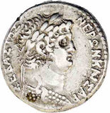 Rome, Nero, Silver Tetradrachm 63-64AD gVF