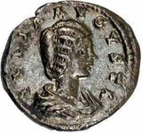 Rome Julia Domna, Silver Denarius 196-202AD VF