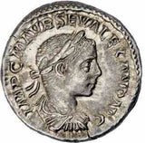 Rome, Severus Alexander, Silver Denarius 222AD gVF