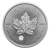 2026 Treasured Silver Maple Leaf: Celebration Privy Mark - 1 oz. 99.99% Pure Silver Coin (Premium Bullion)