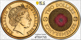 2012 C Mintmark $2 Red Poppy Coin MS69 (Top Pop)
