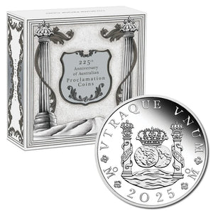 2025 225th Anniversary of Australian Proclamation Coins - Pillar Dollar 1oz Silver Proof Coin