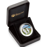 2011 $1 ANDA Melbourne Coin Show Special Celebrate Australia Heard and McDonald Islands 1oz Silver Coloured Proof Coin
