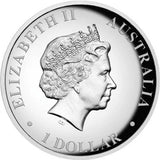 2011 $1 Australian Kangaroo 1oz Silver High Relief Proof Coin
