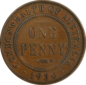 1930 Penny VF25