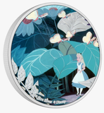 2021 Disney Alice in Wonderland - Alice 1oz Silver Coin