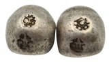 Thailand (1824-1851) Silver Bullet Money Pair - Rama IV