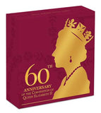 2013 Queen Elizabeth Coronation 60th Anniversary 1/4oz Gold Proof Coin