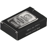 Germania Mint 100 gram Silver Cast Bar