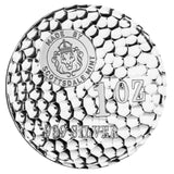 Scottsdale Tombstone Hammered Silver 1oz Round