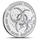 Mortug Zombucks 1oz Silver Round