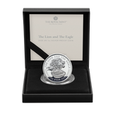 The Lion and The Eagle 2026 UK 1oz Silver Proof Coin