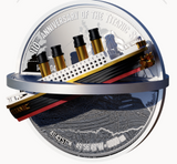 2022 110th Anniversary of TIitanic 3D 2oz Silver Proof Coin