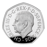 100 Years of Winnie the Pooh - Kindness 2026 UK 50p Silver Proof Colour Coin