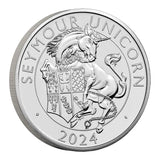 2024 GB Royal Tudor Beasts The Seymour Unicorn £5 BU Coin