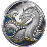 2024 Sea Serpent $5 2oz Silver Proof Coin