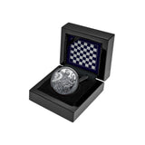 Chess Knight 2024 $1 1oz Silver Black Proof