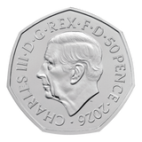 75 Years of Dennis the Menace 2026 UK 50p Brilliant Uncirculated Coin