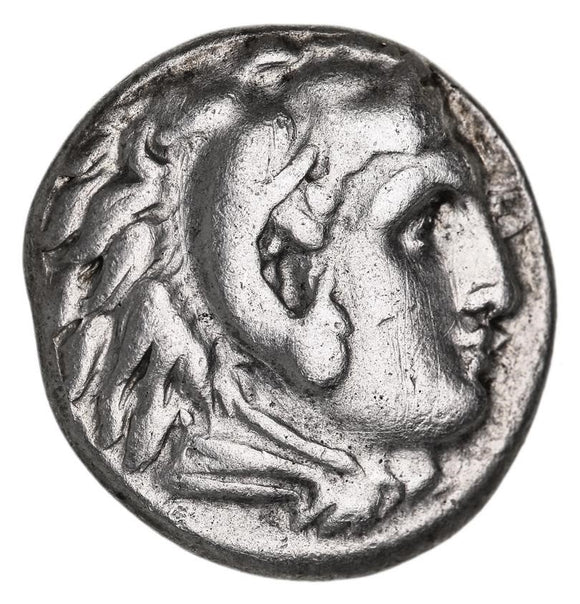 Alexander III ‘the Great’ 336-323BC Silver Drachm gVF