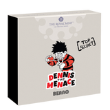 75 Years of Dennis the Menace 2026 UK 50p Silver Proof Colour Coin
