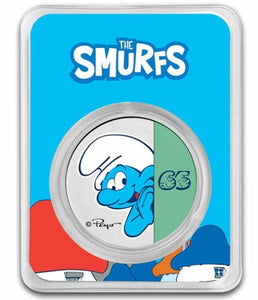 2023 Smurfs 65th Anniversary Coloured 1oz Silver Coin