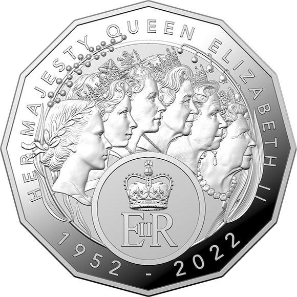 2023 Queen Elizabeth II Commemoration 50c Fine Silver Proof Coin