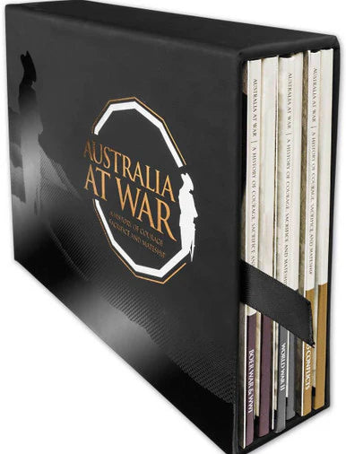 2014-2016 Carded 50c Complete 18 Coin Australia at War Set In Presentation Album