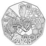 2023 Austrian Honey Bee Waggle Dance 1/4oz Silver Coin