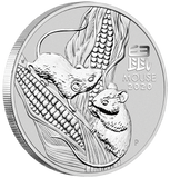 2020 1/2oz Silver Year of the Mouse Coin