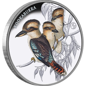 Birds of Australia 2025 $1 Kookaburra 1oz Silver Proof Coin