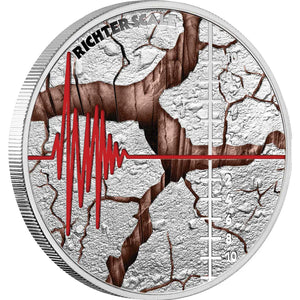 Richter Scale 90th Anniversary 2025 $1 1oz Silver Proof