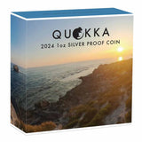 Quokka 2024 $1 Colour 1oz Silver Proof Coin