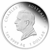 Quokka 2024 $1 Colour 1oz Silver Proof Coin