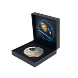 Cosmic Encounters 2025 $1 Rotating Silver & Copper Bimetal Antique Coin