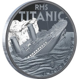 Titanic 2025 $1 1oz Silver Black Proof Coin