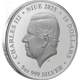2025 Auspicious Beasts $10 5oz Silver Proof Coin
