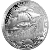 Charles Darwin & the Voyage of HMS Beagle 2025 $1 1oz Silver Proof Coin