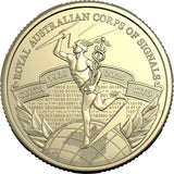 Royal Australian Corps of Signals Centenary 2025 $1 Aluminium-Bronze Uncirculated Coin