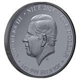 2026 Chess Rook $1 1oz Silver Black Proof Coin
