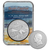 Australia Kangaroo 2025 $1 1oz Silver Frosted Uncirculated Coin