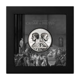 2025 Enemies in History - Ceasar vs Brutus 2oz Silver Proof Coin