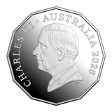 2026 Australia Television 70th Anniversary 50c Colour Silver Proof Coin